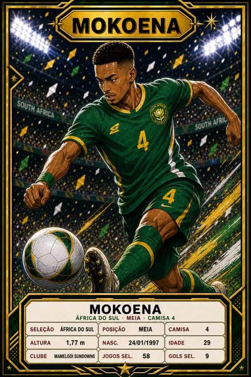 Figurinha de MOKOENA